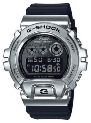 Часы Кварцевые CASIO GM-6900U-1DR нержавеющая сталь, полимер купить,NaN