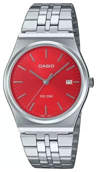 Часы Кварцевые CASIO MTP-B145D-4A2VEF нержавеющая сталь купить,NaN