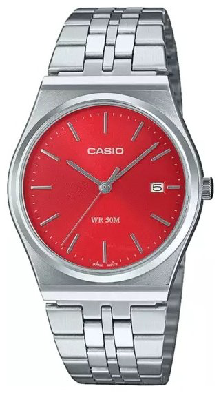 Часы Кварцевые CASIO MTP-B145D-4A2VEF нержавеющая сталь купить,NaN