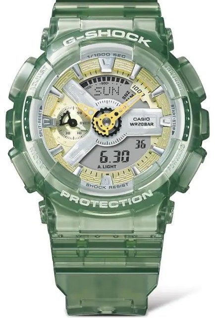 Часы Кварцевые CASIO GMA-S110GS-3ADR полимер купить,NaN