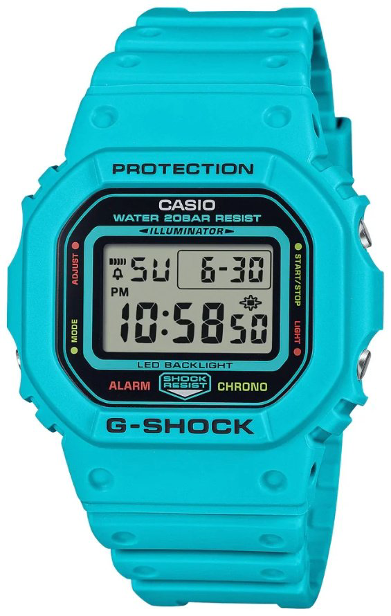 Часы Кварцевые CASIO DW-5600EP-2DR полимер купить,NaN