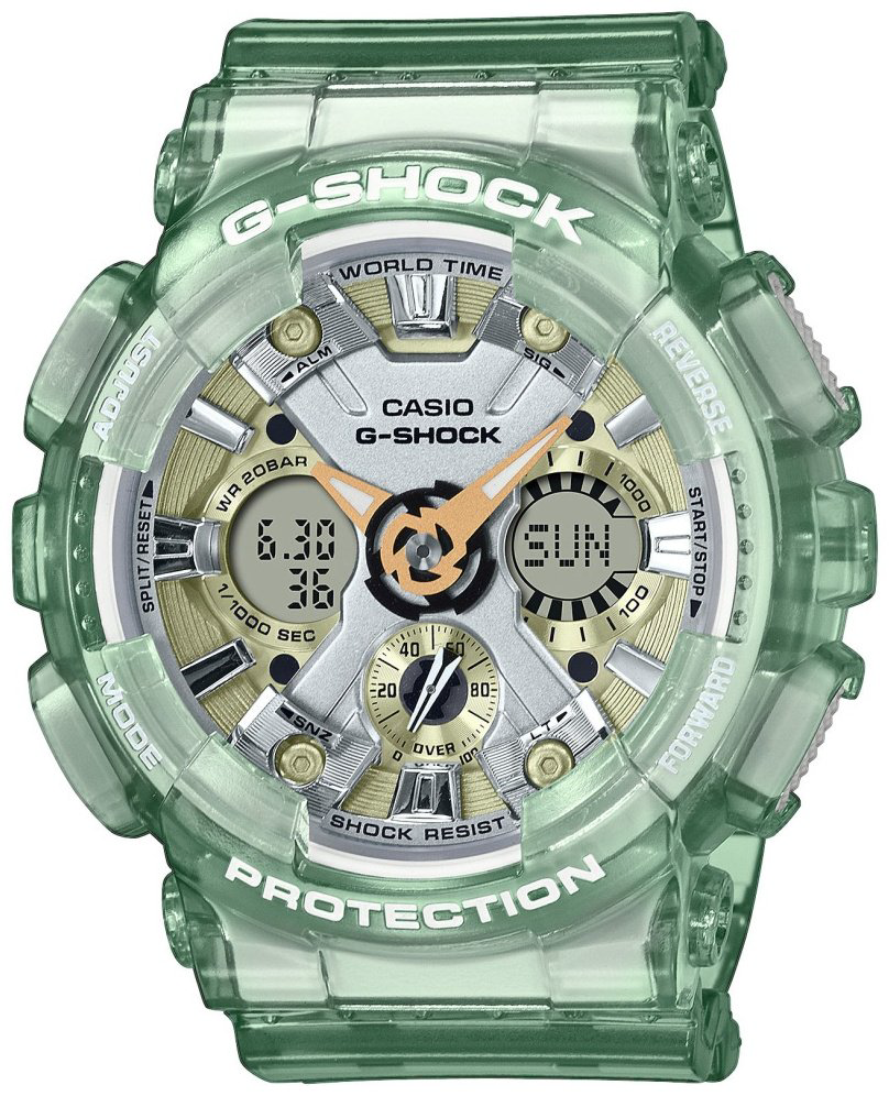 Часы Кварцевые CASIO GMA-S120GS-3AER полимер купить,NaN