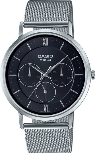 Часы Кварцевые CASIO MTP-B310M-1AVEF сталь купить,NaN