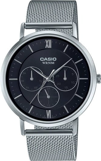 Часы Кварцевые CASIO MTP-B310M-1AVEF сталь купить,NaN