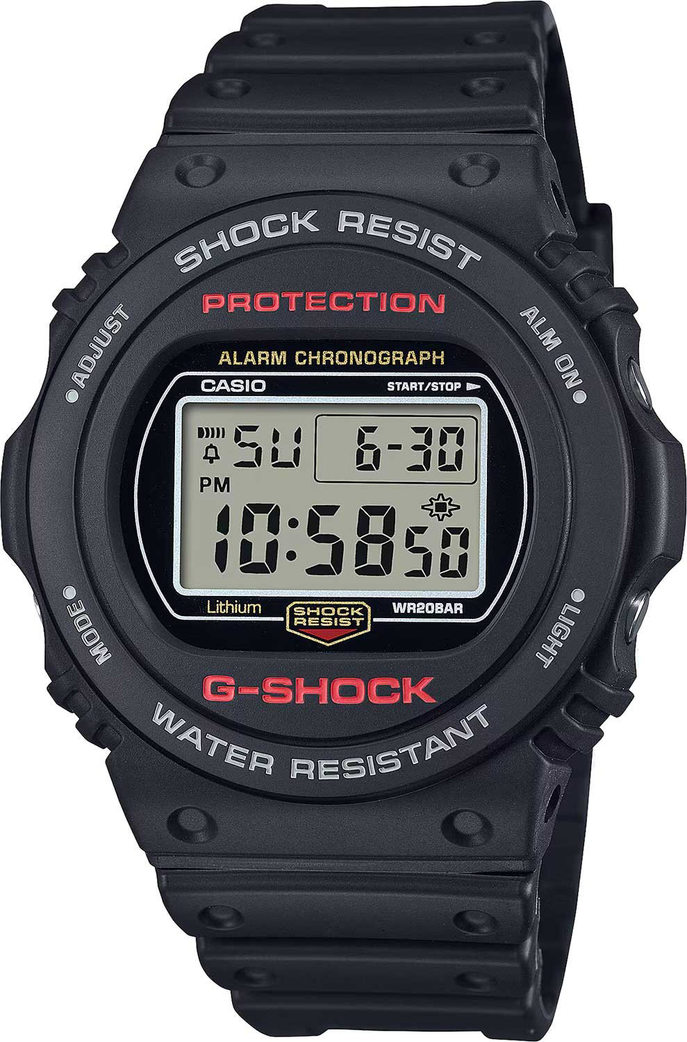 Часы Кварцевые CASIO DW-5750UE-1DR полимер купить,NaN