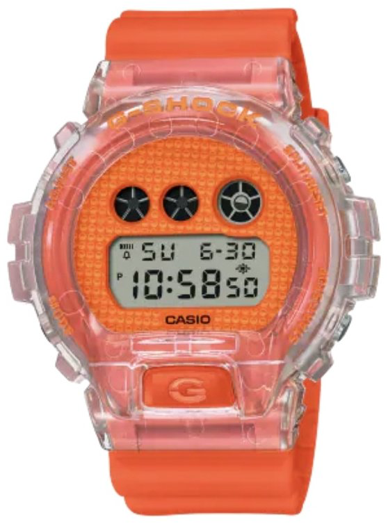 Часы Кварцевые CASIO DW-6900GL-4DR пластик купить,NaN