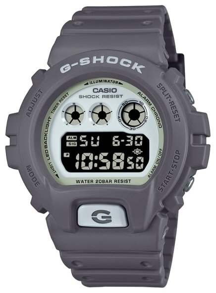 Часы Кварцевые CASIO DW-6900HD-8DR полимер купить,NaN