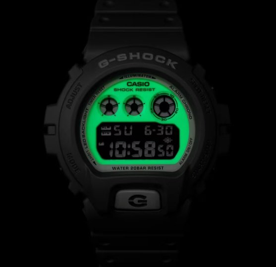 Часы Кварцевые CASIO DW-6900HD-8DR полимер купить,NaN