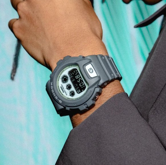 Часы Кварцевые CASIO DW-6900HD-8DR полимер купить,NaN