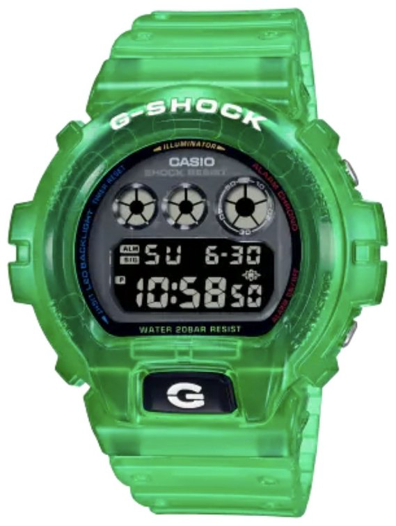 Часы Кварцевые CASIO DW-6900JT-3DR полимер купить,NaN