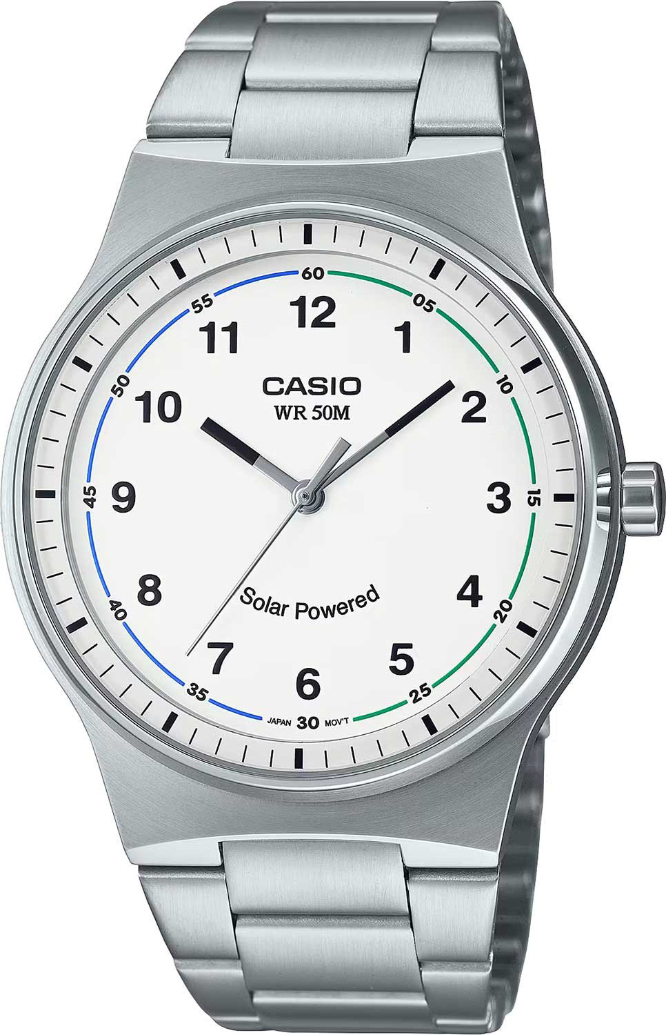 Часы Кварцевые CASIO MTP-RS105D-7BVDF сталь купить,NaN
