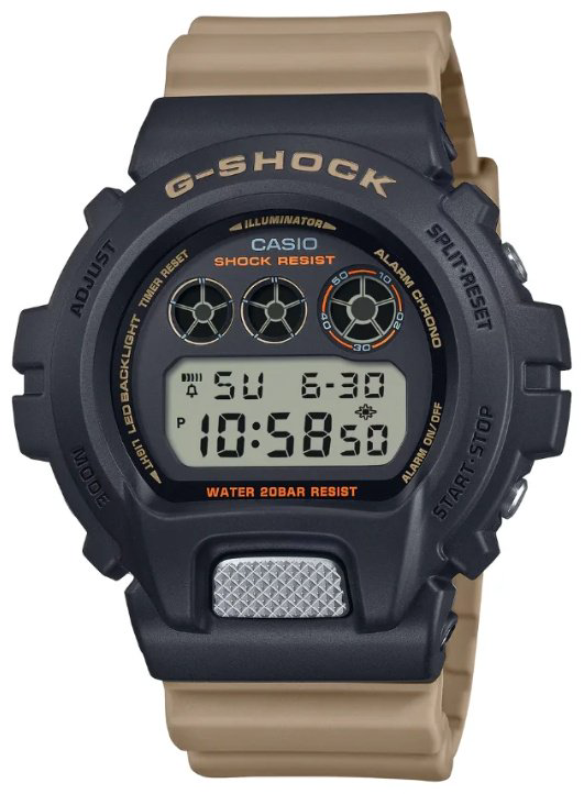 Часы Часы CASIO DW-6900TU-1A5DR полимер купить,NaN