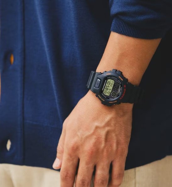 Часы Кварцевые CASIO DW-6900UB-9DR полимер купить,NaN