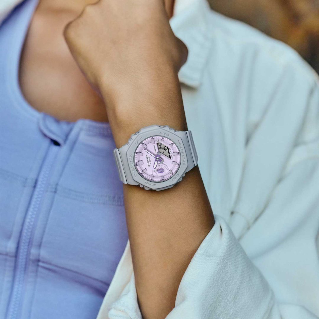 Часы Кварцевые CASIO GMA-S2100NC-8ADR полимер купить,NaN