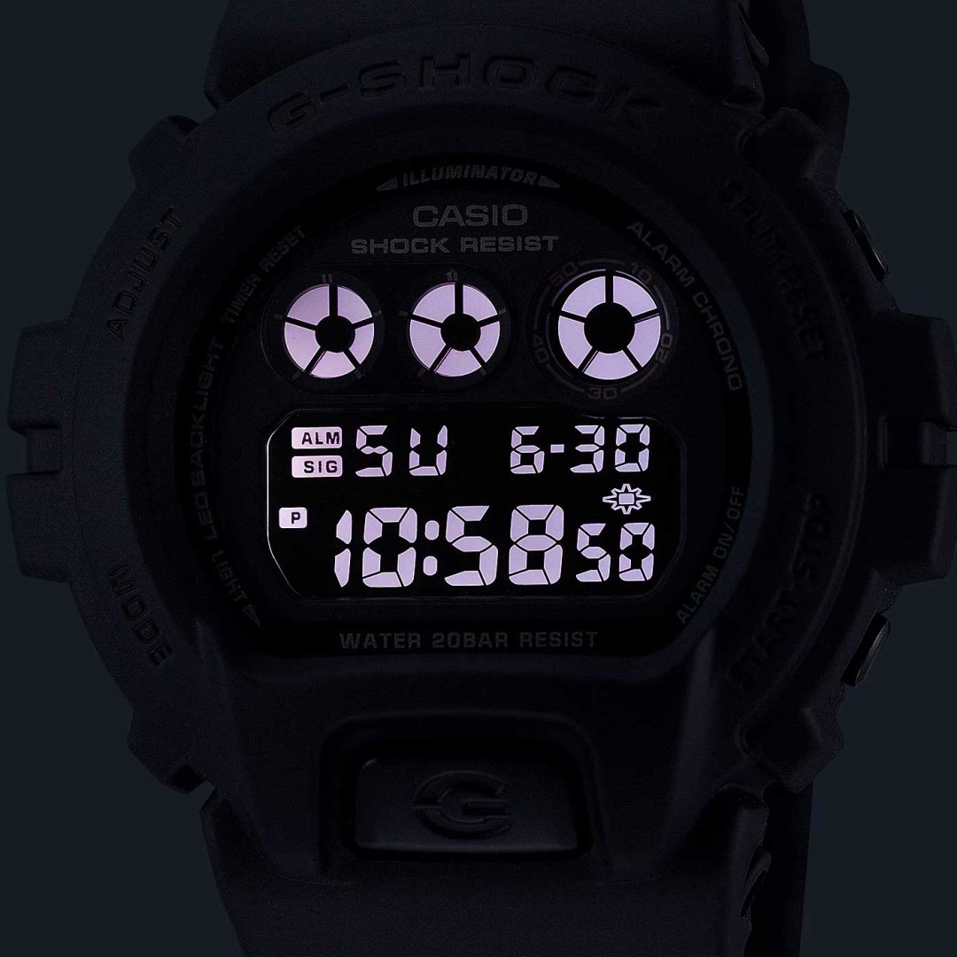 Часы Кварцевые CASIO DW-6900UMS-1DR полимер купить,NaN
