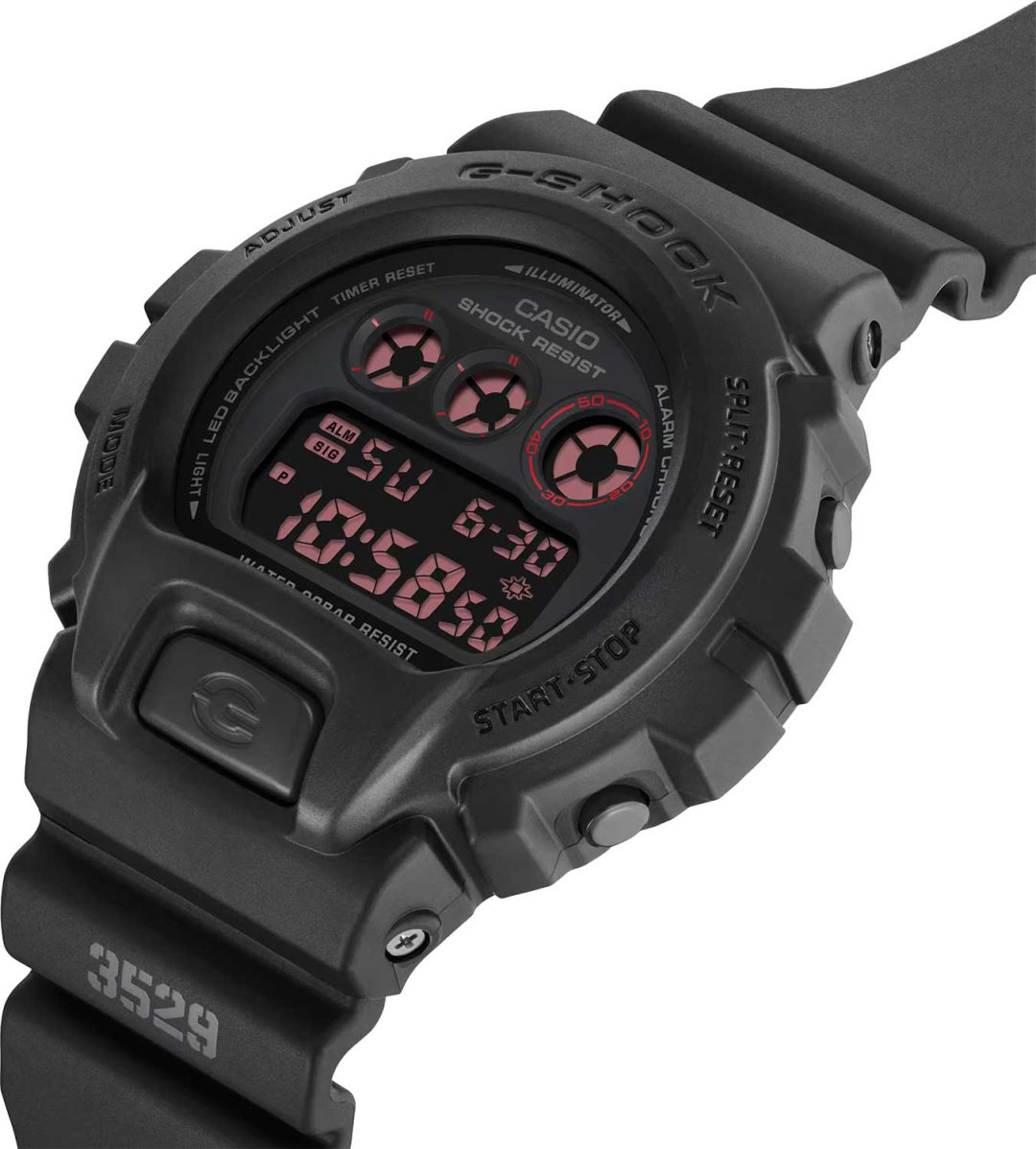 Часы Кварцевые CASIO DW-6900UMS-1DR полимер купить,NaN
