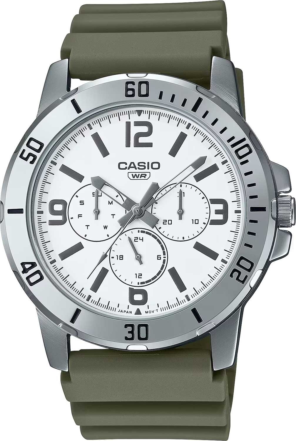 Часы Кварцевые CASIO MTP-VD300-3BUDF нержавеющая сталь купить,NaN