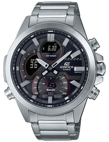 Часы Кварцевые CASIO ECB-30D-1AEF нержавеющая сталь купить,NaN