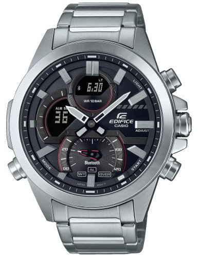 Часы Кварцевые CASIO ECB-30D-1AEF нержавеющая сталь купить,NaN