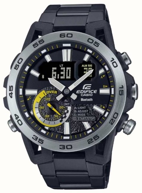 Часы Кварцевые CASIO ECB-40DC-1AEF сталь купить,NaN