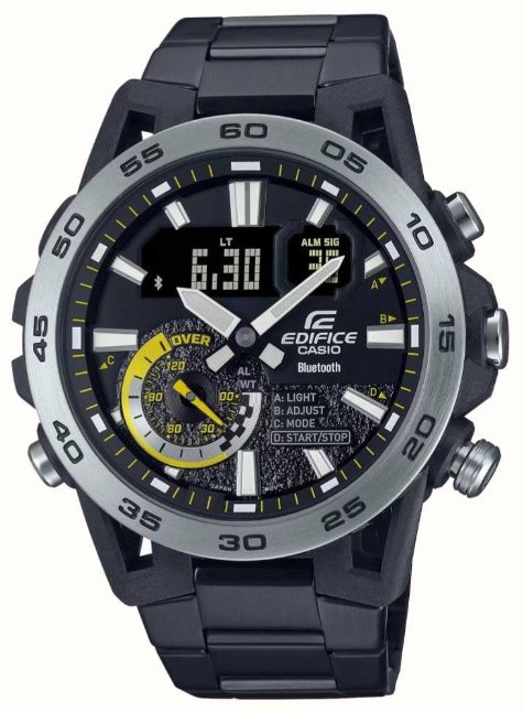 Часы Кварцевые CASIO ECB-40DC-1AEF сталь купить,NaN