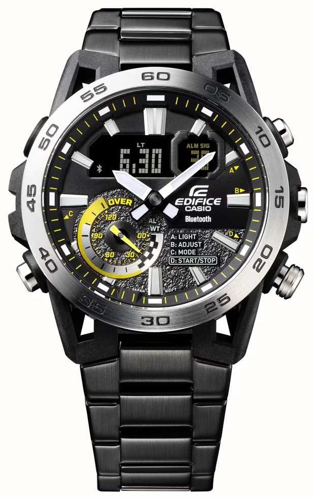 Часы Кварцевые CASIO ECB-40DC-1AEF сталь купить,NaN