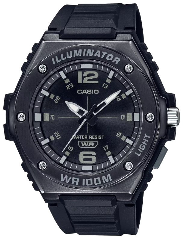 Часы Кварцевые CASIO MWA-100HB-1AVEF сталь купить,NaN
