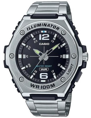 Часы Кварцевые CASIO MWA-100HD-1AVDF сталь купить,NaN