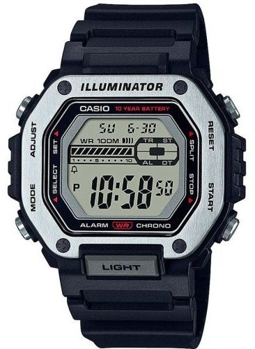 Часы Кварцевые CASIO MWD-110H-1AVEF сталь купить,NaN