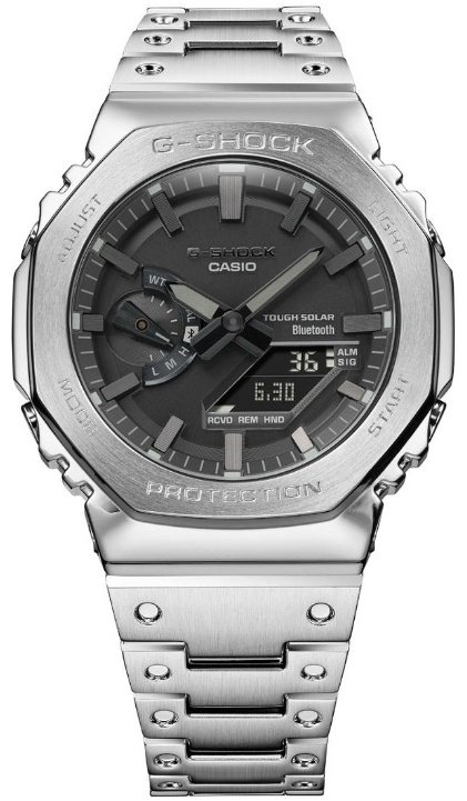 Часы Кварцевые CASIO GM-B2100D-1AER сталь купить,NaN