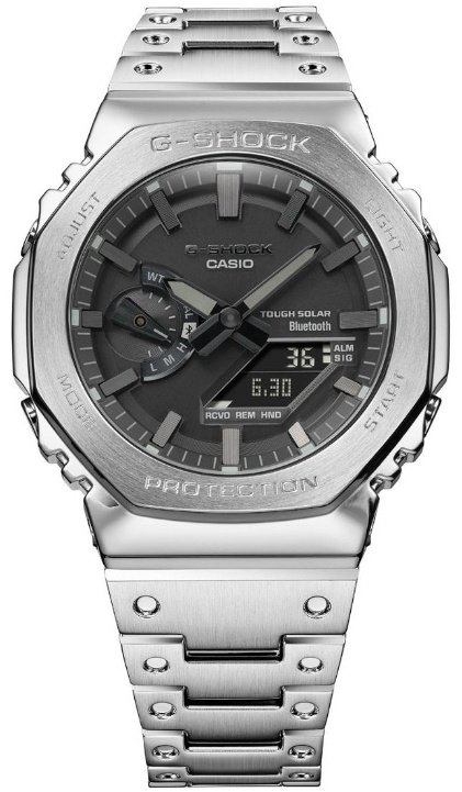 Часы Кварцевые CASIO GM-B2100D-1AER сталь купить,NaN