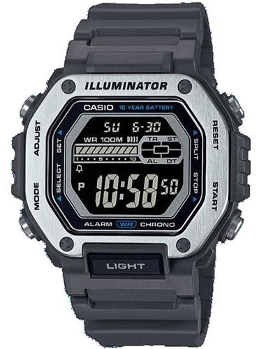 Часы Кварцевые CASIO MWD-110H-8BVEF сталь купить,NaN