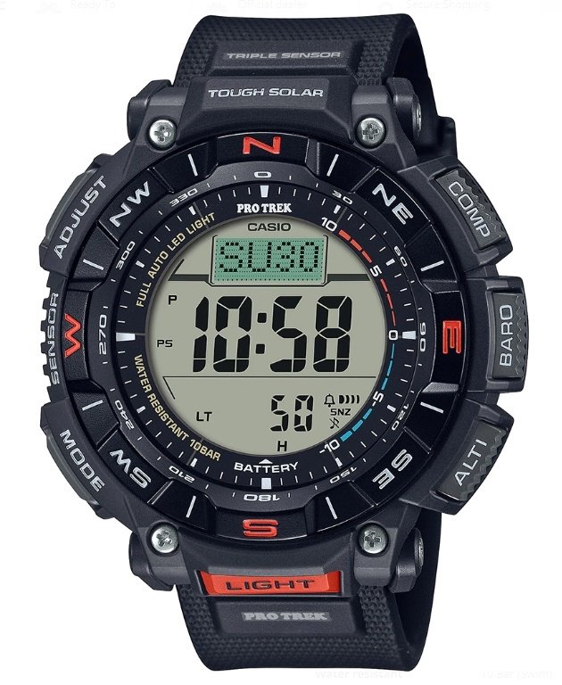 Часы Кварцевые CASIO PRG-340-1DR полимер купить,NaN