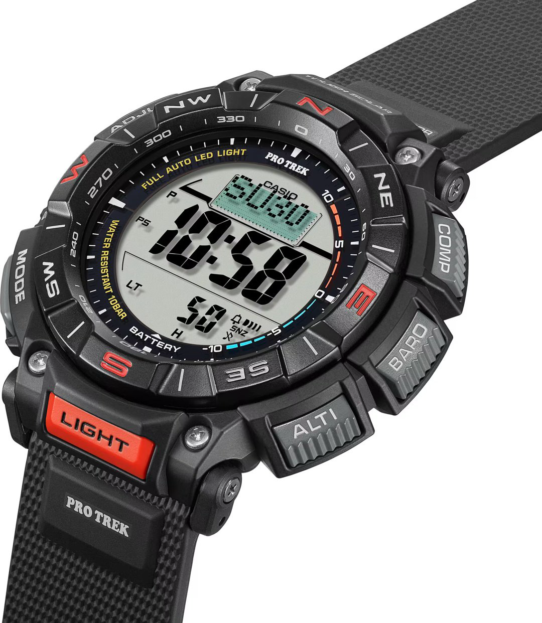 Часы Кварцевые CASIO PRG-340-1DR полимер купить,NaN