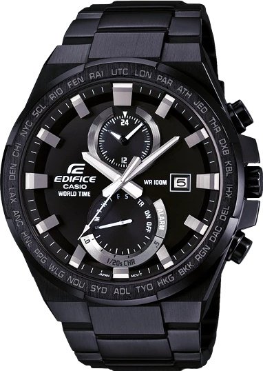 Часы Кварцевые CASIO EFR-542BK-1AVUEF сталь купить,NaN