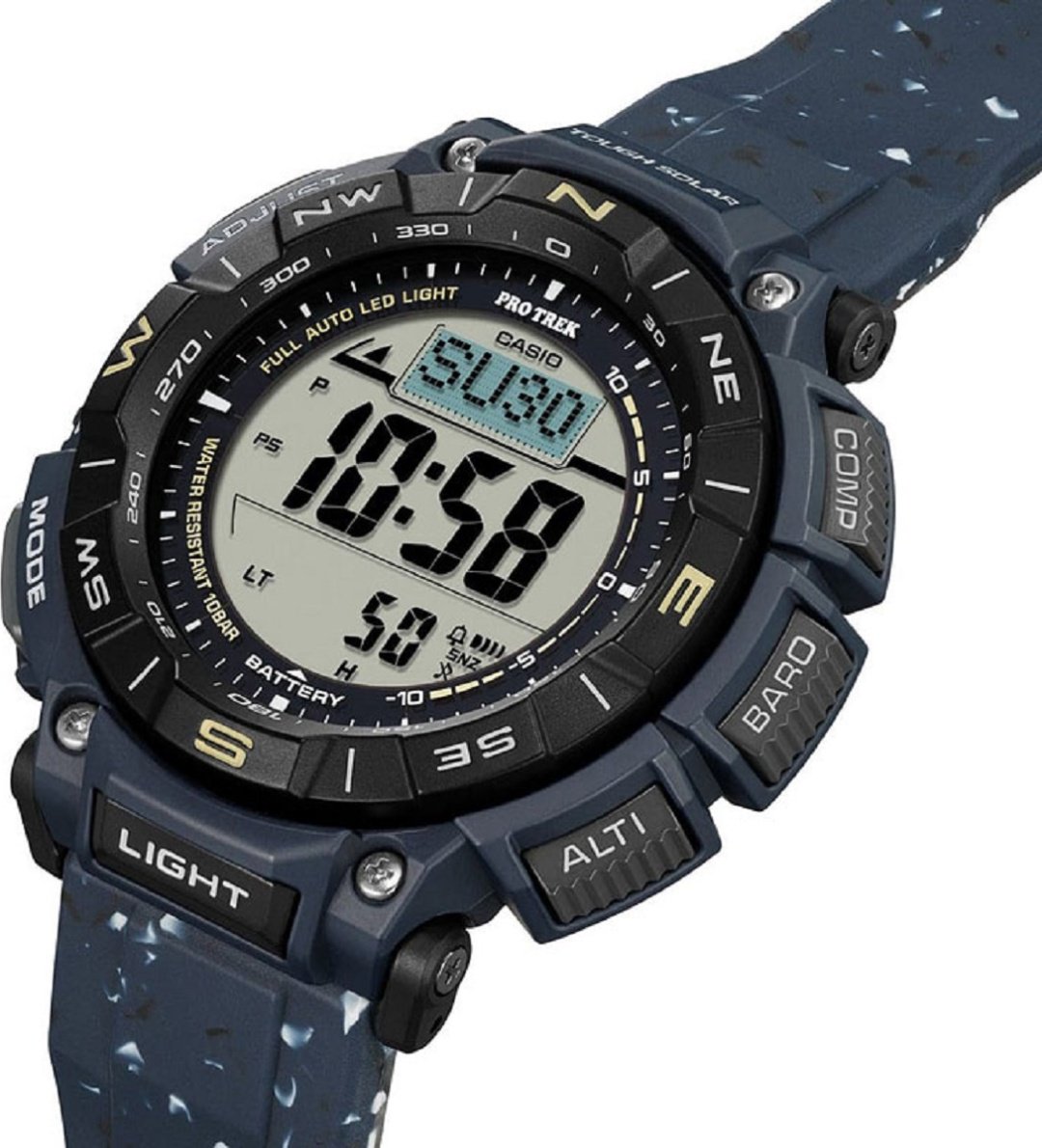 Часы Кварцевые CASIO PRG-340SC-2DR полимер купить,NaN