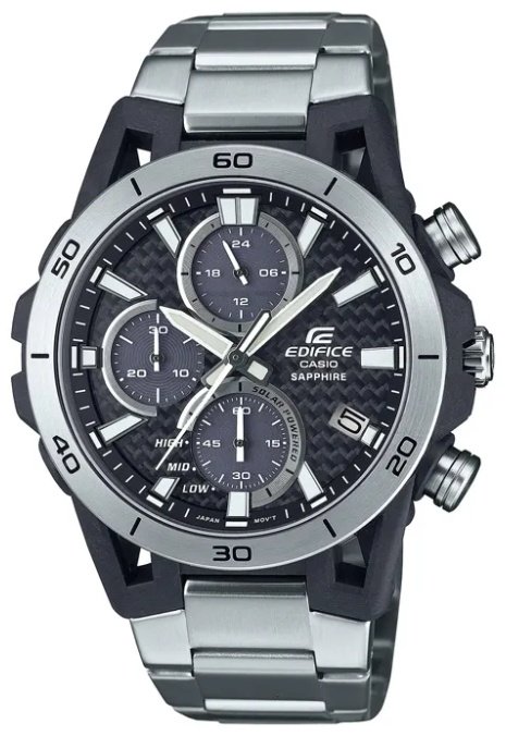 Часы Кварцевые CASIO EFS-S640D-1AVUEF полимер, нержавеющая сталь купить,NaN