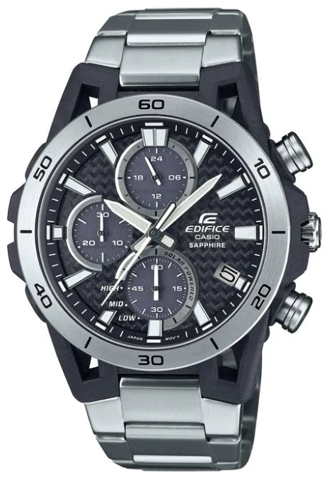 Часы Кварцевые CASIO EFS-S640D-1AVUEF полимер, нержавеющая сталь купить,NaN