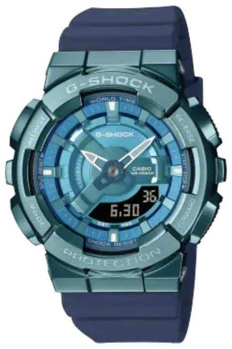 Часы Кварцевые CASIO GM-S110LB-2ADR пластик, нержавеющая сталь купить,NaN