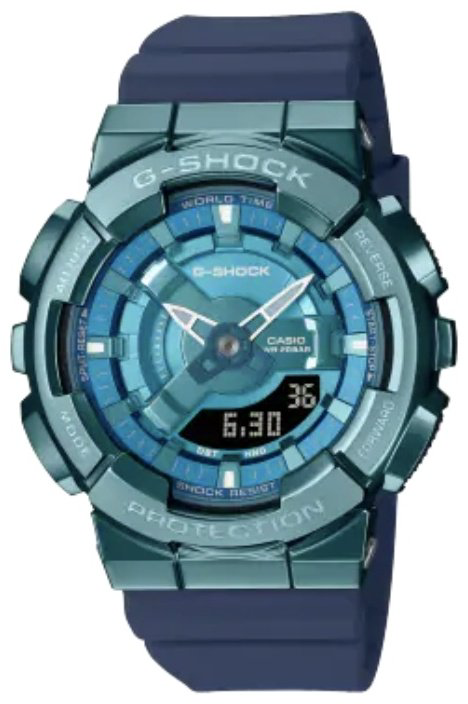 Часы Кварцевые CASIO GM-S110LB-2ADR пластик, нержавеющая сталь купить,NaN
