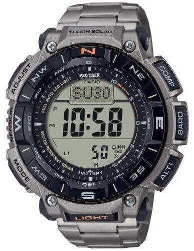Часы Кварцевые CASIO PRG-340T-7ER сталь купить,NaN