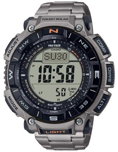 Часы Кварцевые CASIO PRG-340T-7ER сталь купить,NaN