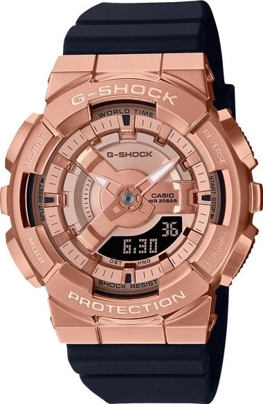Часы Кварцевые CASIO GM-S110PG-1ADR нержавеющая сталь купить,NaN