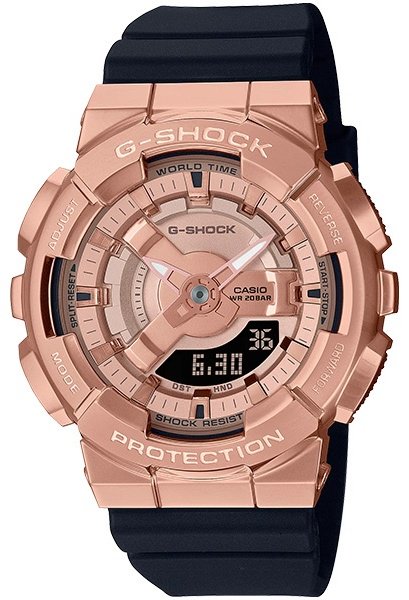 Часы Кварцевые CASIO GM-S110PG-1AER полимер, сталь купить,NaN