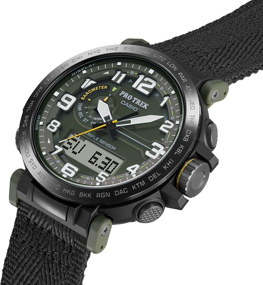 Часы Кварцевые CASIO PRG-601YB-3DR полимер купить,NaN