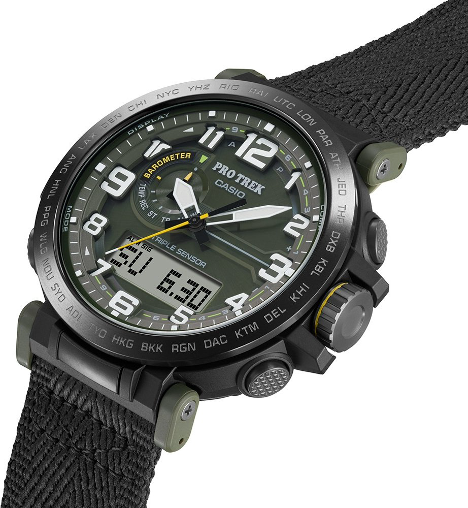 Часы Кварцевые CASIO PRG-601YB-3DR полимер купить,NaN