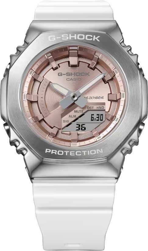 Часы Кварцевые CASIO GM-S2100WS-7ADR сталь, полимер купить,NaN