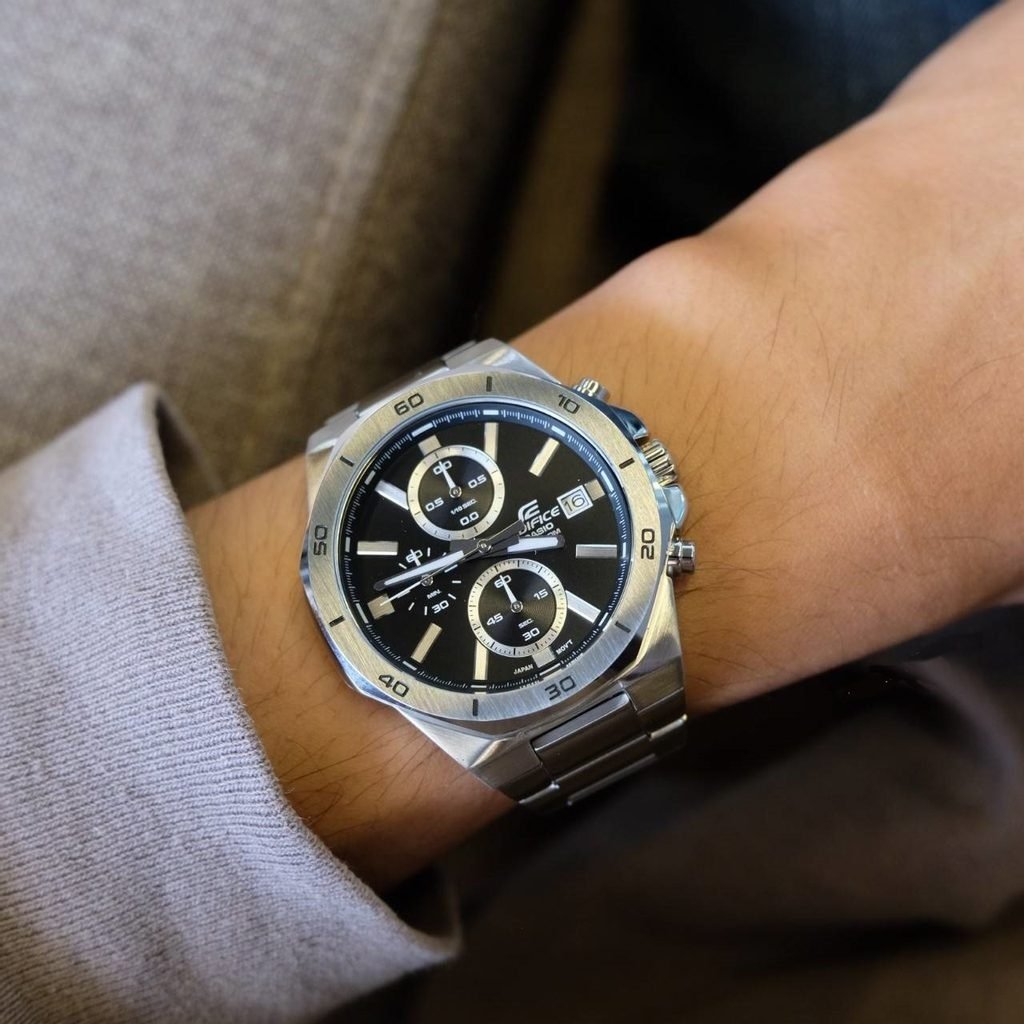 Часы Кварцевые CASIO EFV-640D-1AVUDF нержавеющая сталь купить,NaN