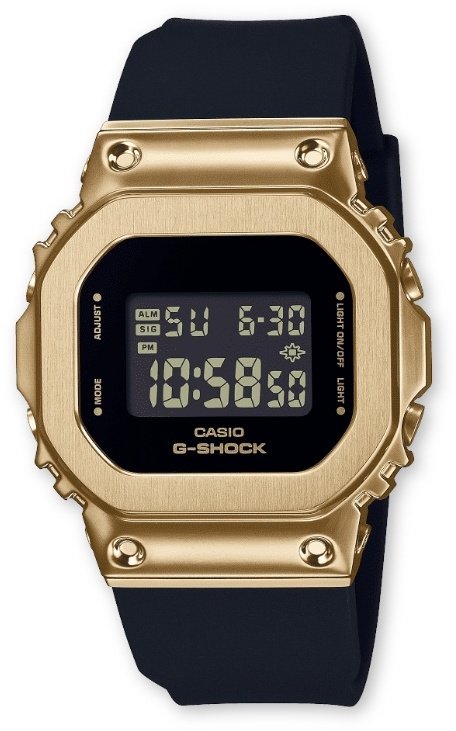 Часы Кварцевые CASIO GM-S5600GB-1DR сталь купить,NaN