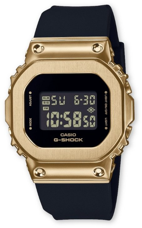Часы Кварцевые CASIO GM-S5600GB-1DR сталь купить,NaN